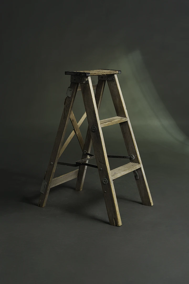 wooden ladder