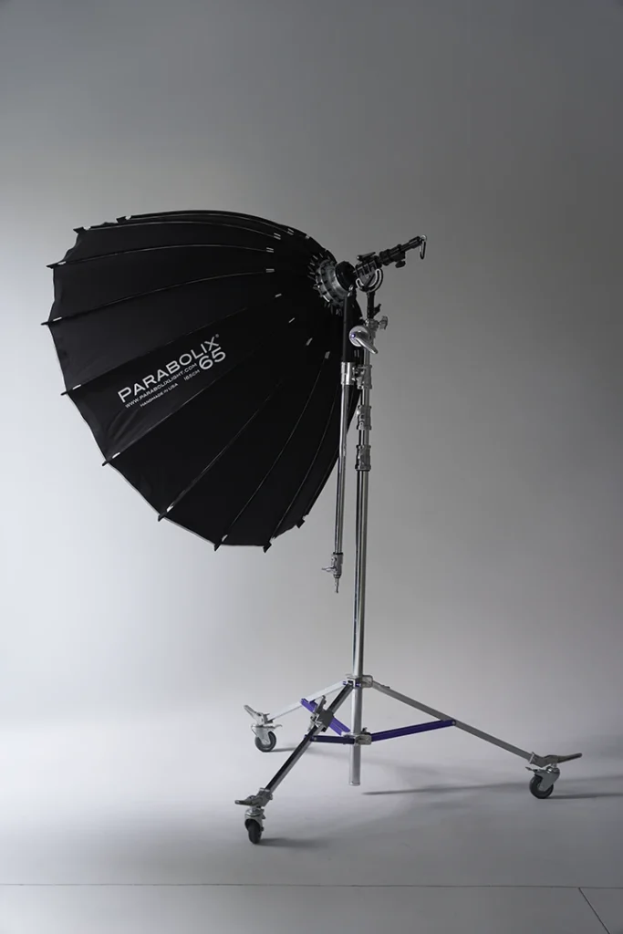 parabolic modifier at Calgary photo studio for rent