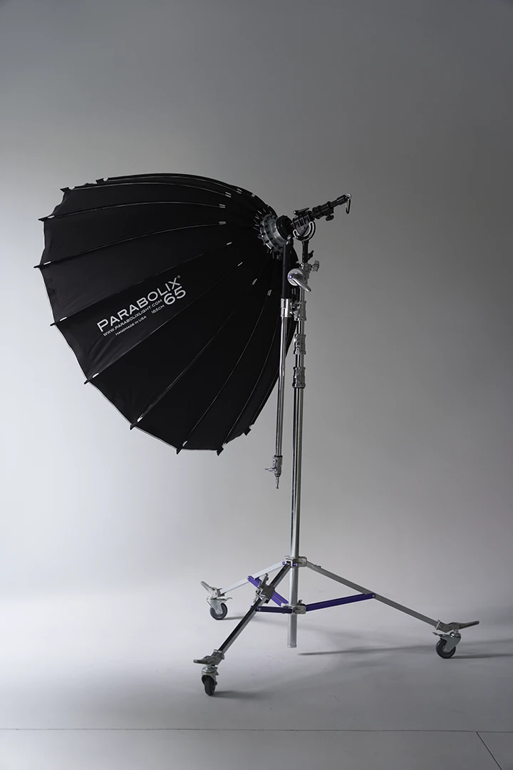 parabolic modifier at Calgary photo studio for rent