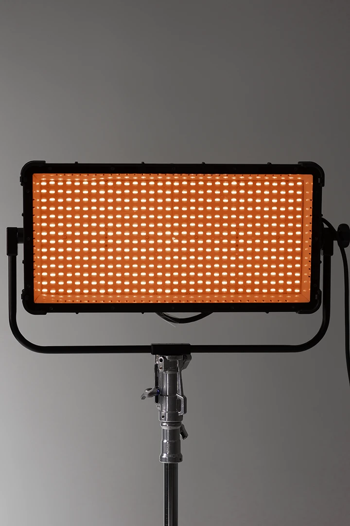 Rotolight Titan set to red at Studio 342 in Calgary